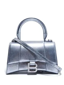 Balenciaga Hourglass XS two-way leather bag 22674989