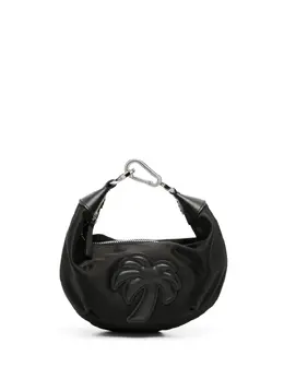 Palm Angels Palm-appliqué satin tote bag 21111823