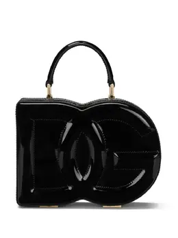 Dolce & Gabbana logo-embossed leather tote bag 20237094