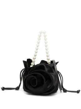 Magda Butrym Magda pearl-handle flower bag 21416443