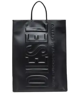 Diesel DSL 3D L X logo-embossed tote bag 21896570