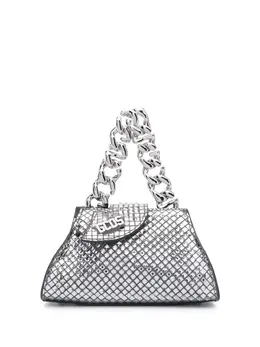 GCDS micro Comma mirror bag 19976738