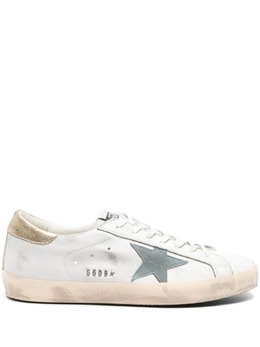 Golden Goose Super Star metallic-trim sneakers 21268242