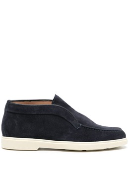 Santoni suede flat loafers 22154147