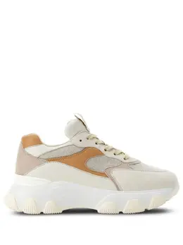 Hogan Hyperactive panelled suede sneakers 21032369