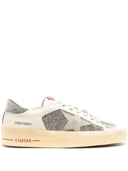 Golden Goose Stardan crystal-embellished leather sneakers 21267181