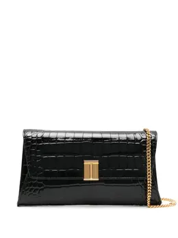 Tom Ford Nobile crocodile-embossed clutch bag 22622784