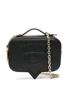 Chiara Ferragni Eyelike logo-embossed crossbody bag 22077406