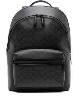 Coach Charter logo-print leather backpack 22161802