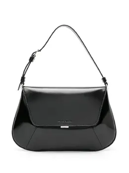 Amina Muaddi Ami patent leather shoulder bag 22463498