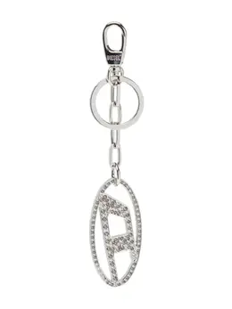 Diesel Holy-C rhinestone-embellished keyring 22214348