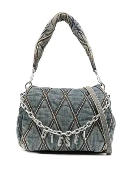 Diesel small Charm-D shoulder bag 21250458