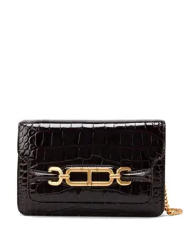 Tom Ford small Whitney crocodile-embossed shoulder bag 22298833