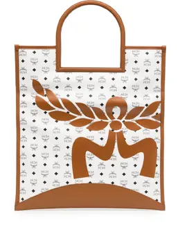 MCM extra-large Aren Mega Laurel Visetos tote bag 22153003