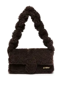 Jacquemus Le Bambidou shearling shoulder bag 21071655