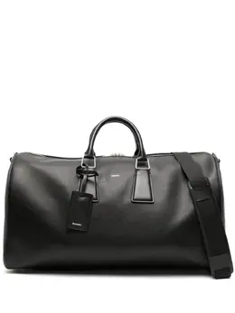 Sandro metallic-logo luggage bag 21715916