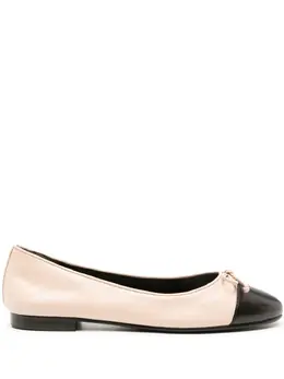 Tory Burch Double-T leather ballerina shoes 22099980