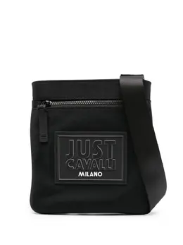 Just Cavalli logo-patch messenger bag 22100819