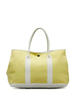 Hermes 2014 Toile Garden Party tote bag 22589728