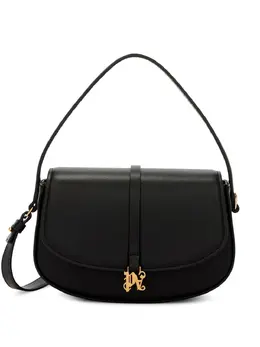 Palm Angels Lockbag leather shoulder bag 22030694