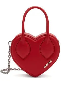Ambush Heart leather tote bag 20193066