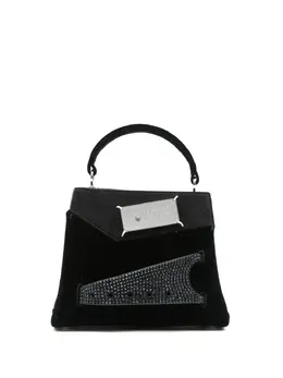 Maison Margiela small Snatched suede tote bag 21948826