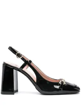 Love Moschino 93mm square-toe pumps 22360363