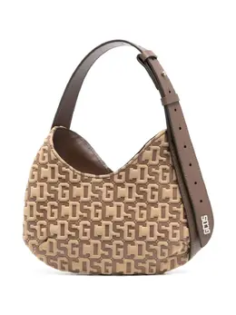 GCDS Comma monogram-embossed small shoulder bag 20843804