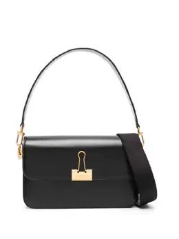 Off-White Binder leather shoulder bag 21326116