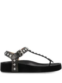 Isabel Marant Enore studded leather sandals 22906055