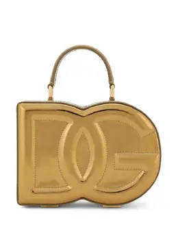 Dolce & Gabbana DG embossed metallic-effect bag 20235731
