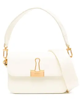 Off-White logo-plaque shoulder bag 20307005