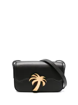 Palm Angels Palm Beach leather crossbody bag 21497157