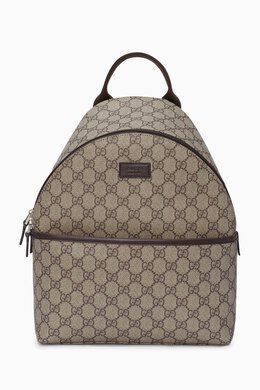 Gucci Backpack in GG Supreme Canvas 216719913_15