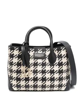 Aspinal of London London houndstooth tote bag 20906616