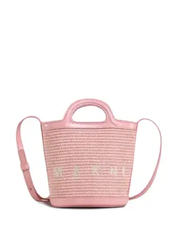 Marni mini Tropicalia woven bucket bag 21274189