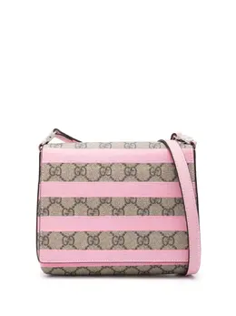 Gucci 2010s striped GG canvas shoulder bag 22504424
