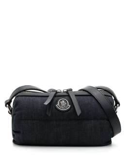 Moncler Keoni denim crossbody bag 22764243