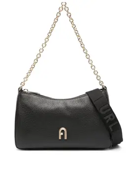 Furla logo-plaque leather crossbody bag 21365404