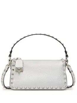 Valentino Garavani small Rockstud metallic crossbody bag 21678014