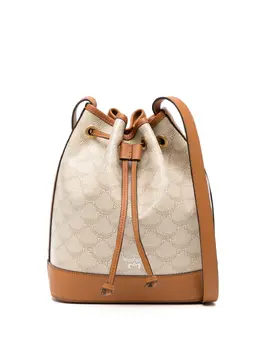 MCM medium Ella Lauretos monogram crossbody bag 22031680