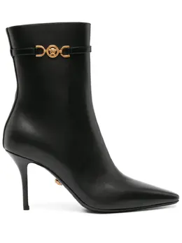 Versace Medusa 85mm leather boots 22100455