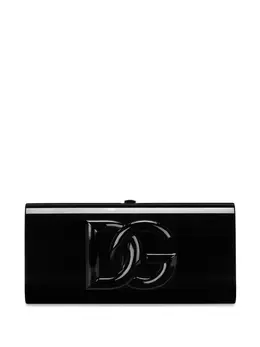Dolce & Gabbana DG logo-appliqué clutch 22371698