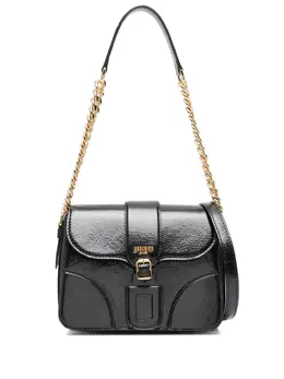 Moschino logo-print leather tote bag 21000839
