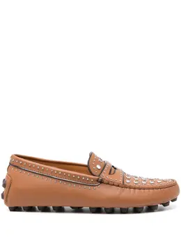 Tod's stud-embellished loafers 22669742