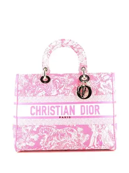 Christian Dior 2020s pre-owned Lady D-Lite tote bag 20221384