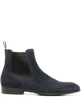Santoni suede Chelsea boots 22240949