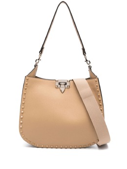 Valentino Garavani Rockstud-embellished leather shoulder bag 22677951