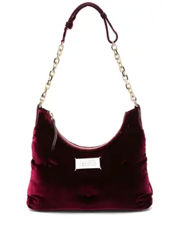 Maison Margiela small Glam Slam velvet shoulder bag 21948914