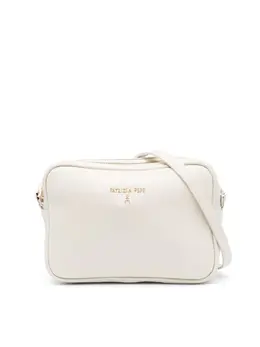 Patrizia Pepe logo-embellished leather crossbody bag 19868507